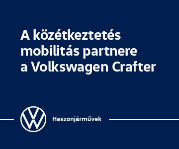 A közétkeztetés mobilitás partnere a Volkswagen Crafter.